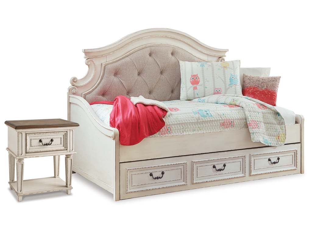 Realyn Twin Storage Daybed, Dresser and Nightstand - image 10