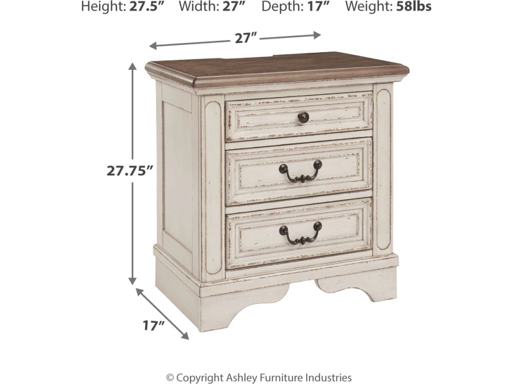 Realyn Queen Upholstered Panel Bed and 2 Nightstands - image 10