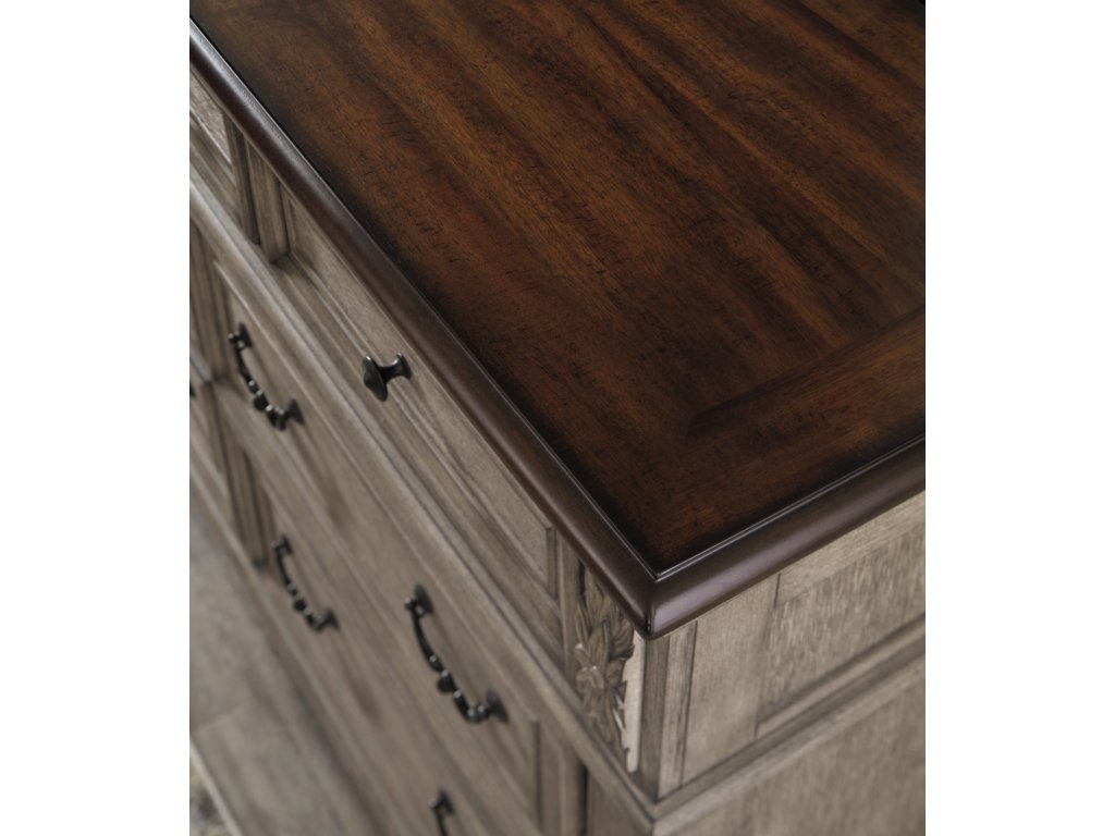 Lodenbay Queen Upholstered Panel Bed, Dresser, Mirror, Chest and Nightstand - image 20