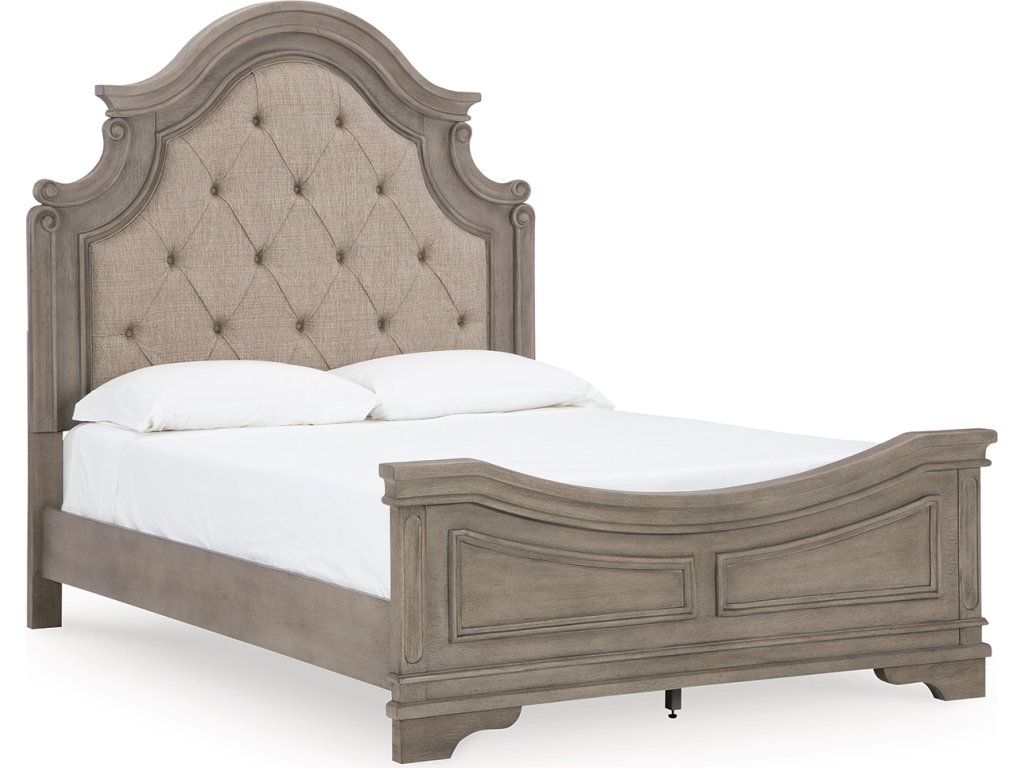 Lodenbay Queen Upholstered Panel Bed, Dresser, Mirror, Chest and Nightstand - image 7