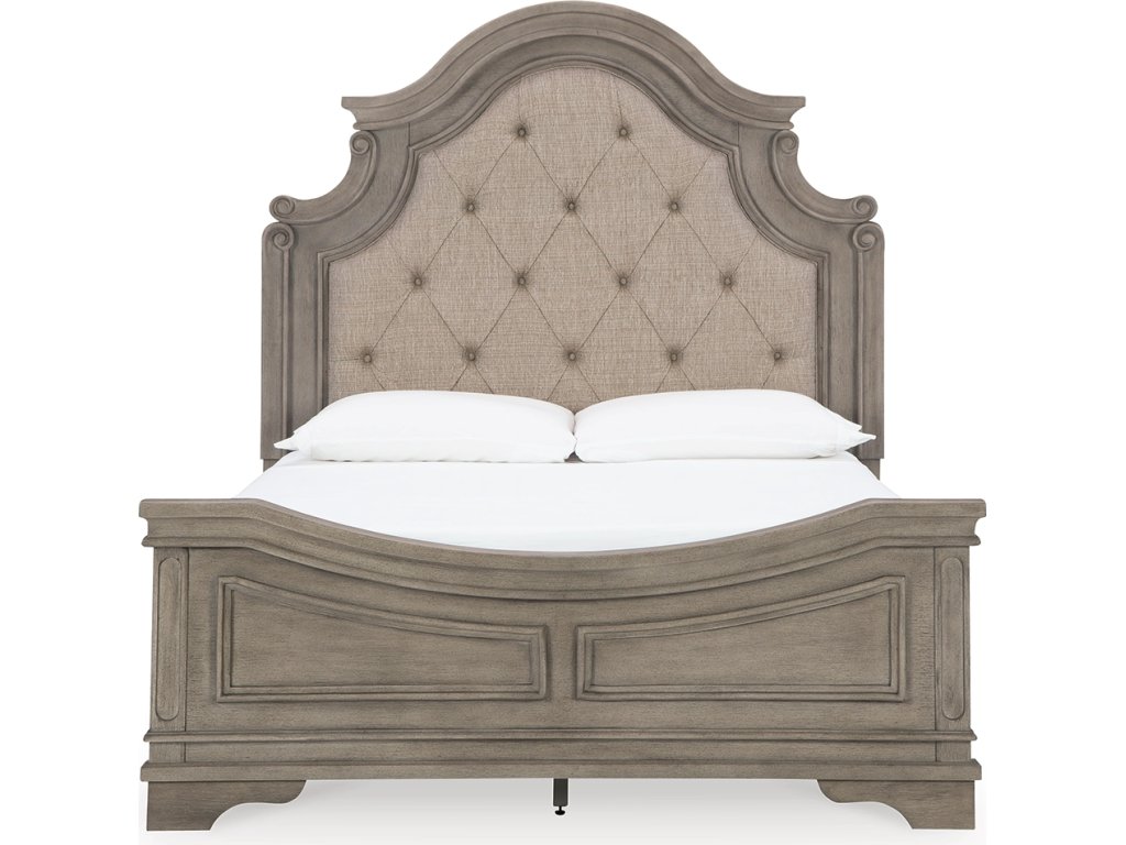 Lodenbay Queen Upholstered Panel Bed, Dresser, Mirror, Chest and Nightstand - image 9