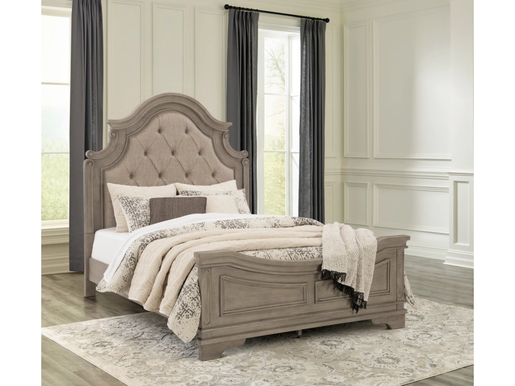 Lodenbay Queen Upholstered Panel Bed, Dresser, Mirror, Chest and Nightstand - image 23