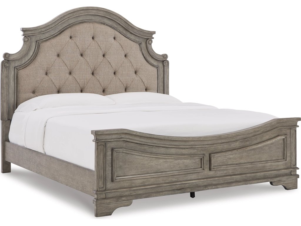 Lodenbay King Upholstered Panel Bed, Dresser, Mirror, and Nightstand - image 2