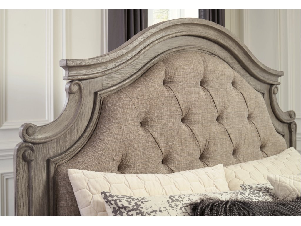 Lodenbay Queen Upholstered Panel Bed, Dresser, Mirror, Chest and Nightstand - image 24