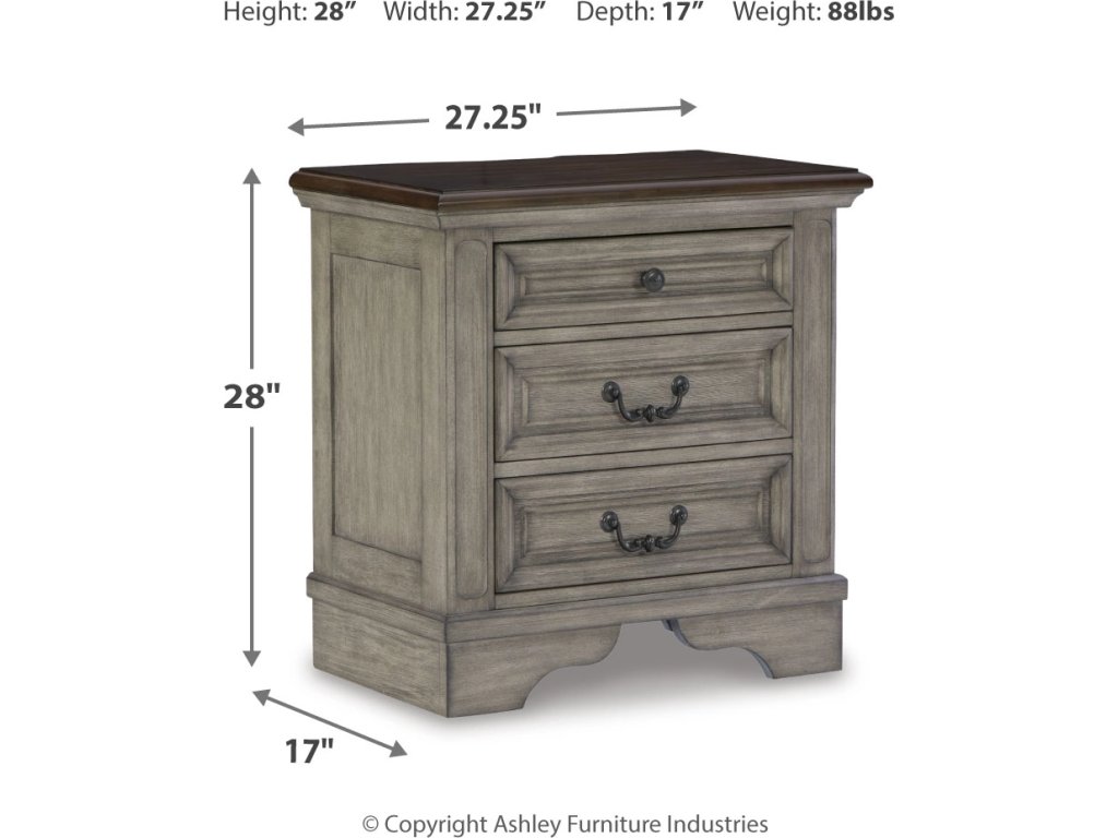 Lodenbay Queen Upholstered Panel Bed, Dresser, Mirror, Chest and Nightstand - image 18