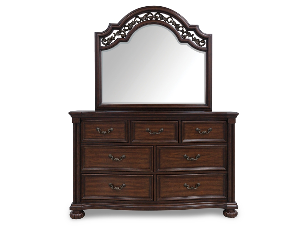 Lavinton Queen Poster Bed, Dresser and Mirror - image 1