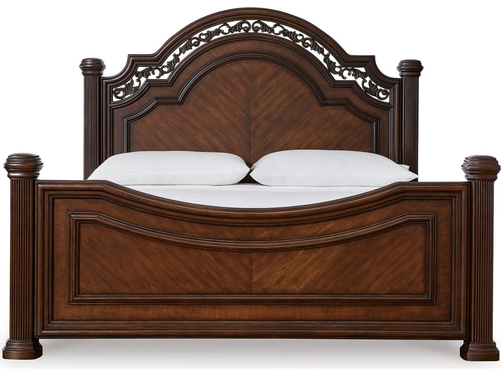 Lavinton King Poster Bed, Dresser, Mirror and Nightstand - image 2