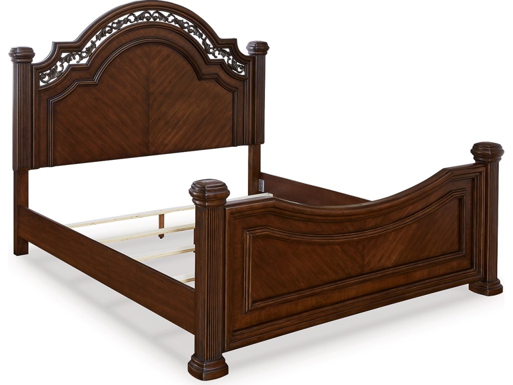 Lavinton King Poster Bed, Dresser, Mirror and Nightstand - image 4