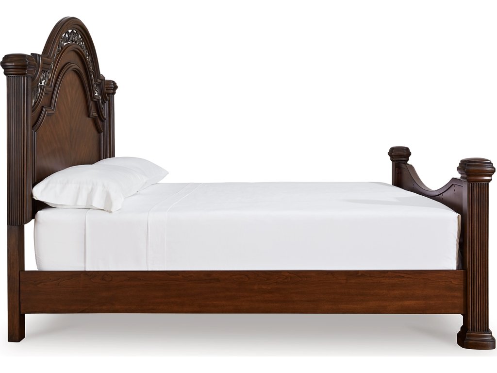 Lavinton King Poster Bed, Dresser, Mirror and Nightstand - image 5