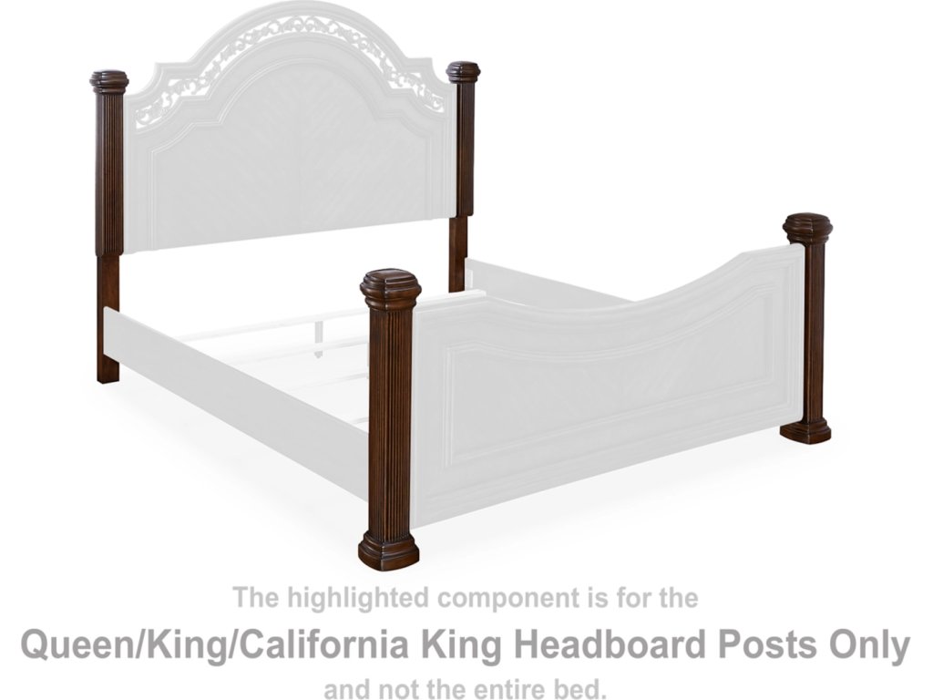Lavinton Queen/King/California King Headboard/Footboard Posts - main image