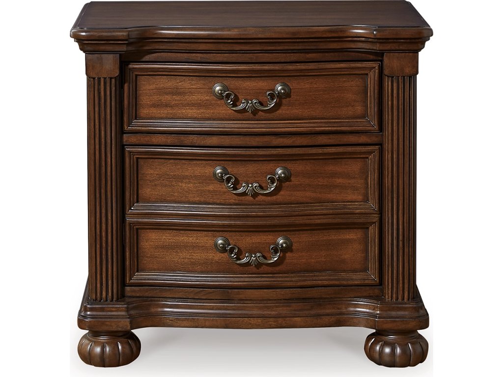 Lavinton King Poster Bed, Dresser, Mirror and Nightstand - image 6