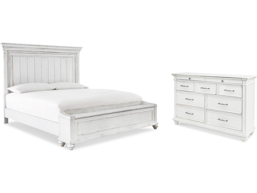 Kanwyn King Storage Panel Bed and Dresser - main image