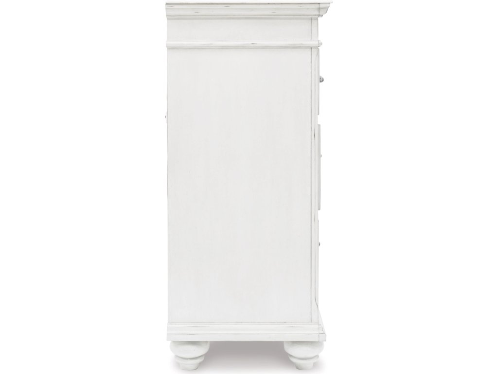 Kanwyn Queen Upholstered Panel Bed, Dresser, and Nightstand - image 3