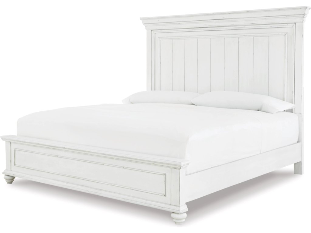 Kanwyn King Panel Bed, Dresser and Mirror - image 3