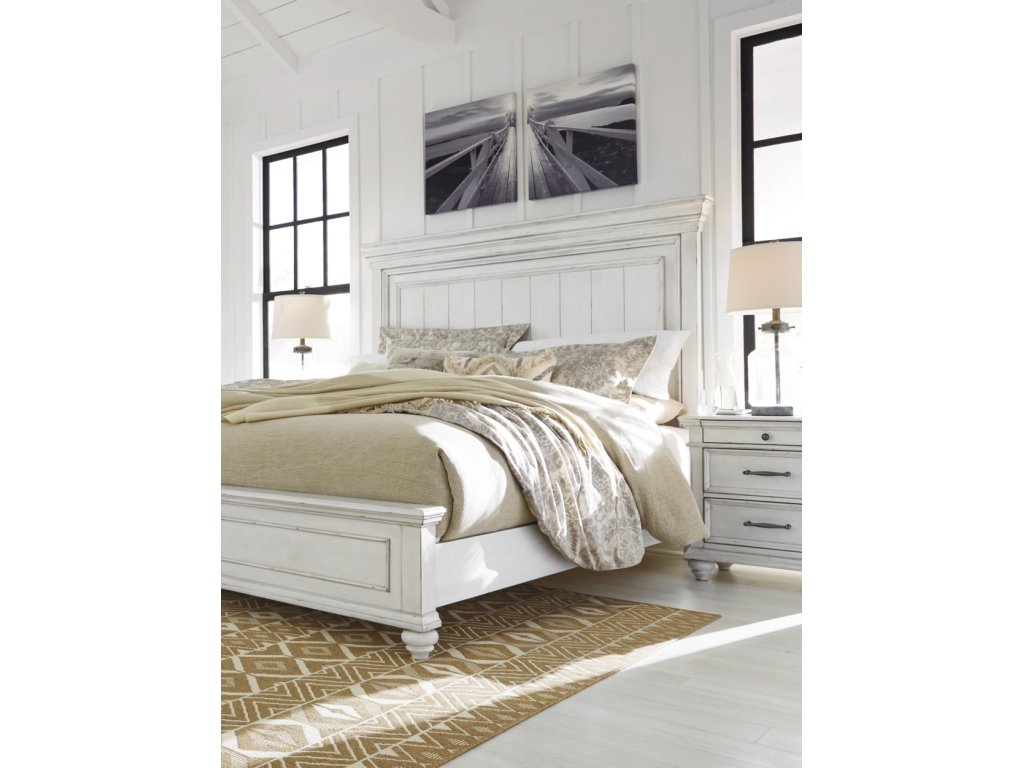 Kanwyn King Panel Bed, Dresser, Mirror and 2 Nightstands - image 15
