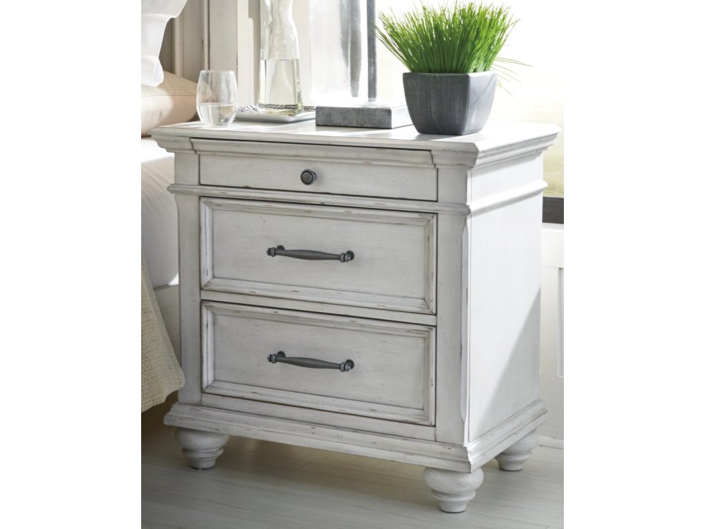 Kanwyn Queen Upholstered Panel Bed, Dresser, Mirror, and Nightstand - image 15