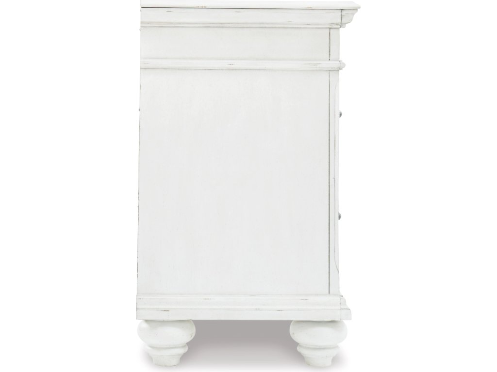 Kanwyn Queen Upholstered Panel Bed, Dresser, Mirror, and Nightstand - image 8