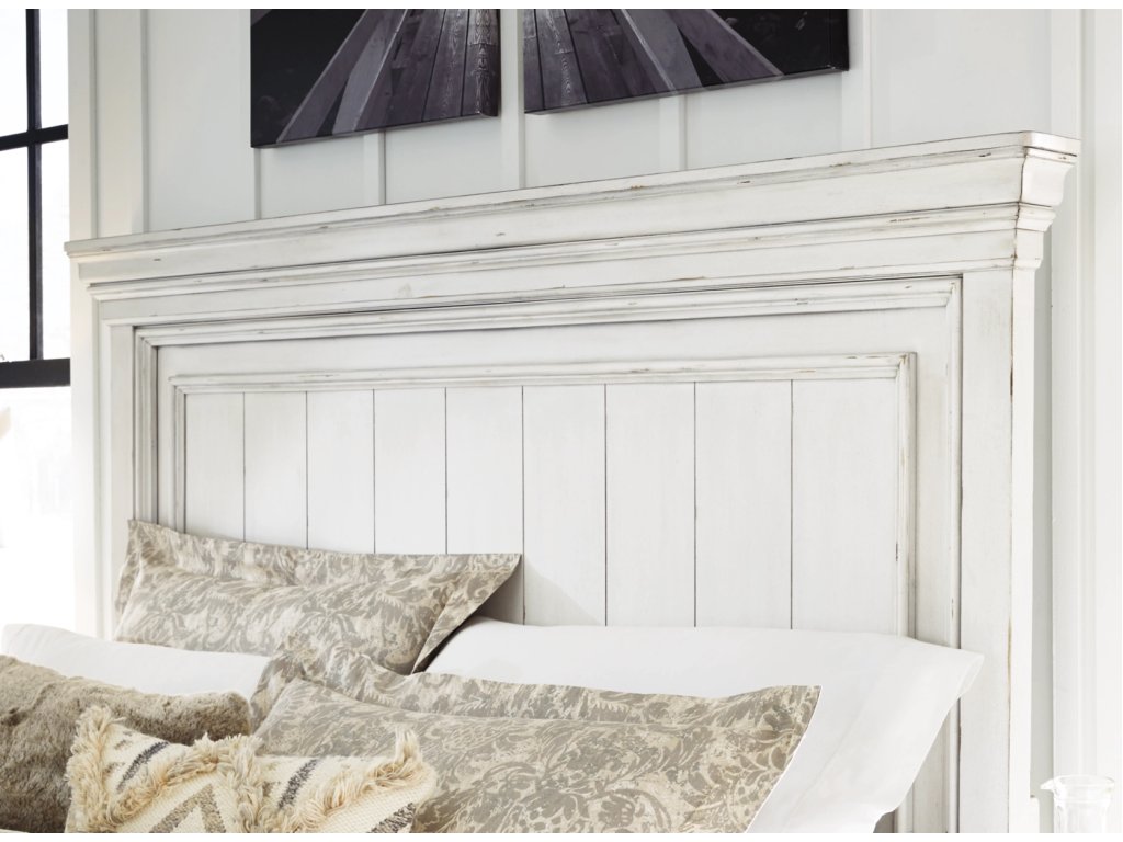 Kanwyn California King Panel Bed with Storage Bench - image 1
