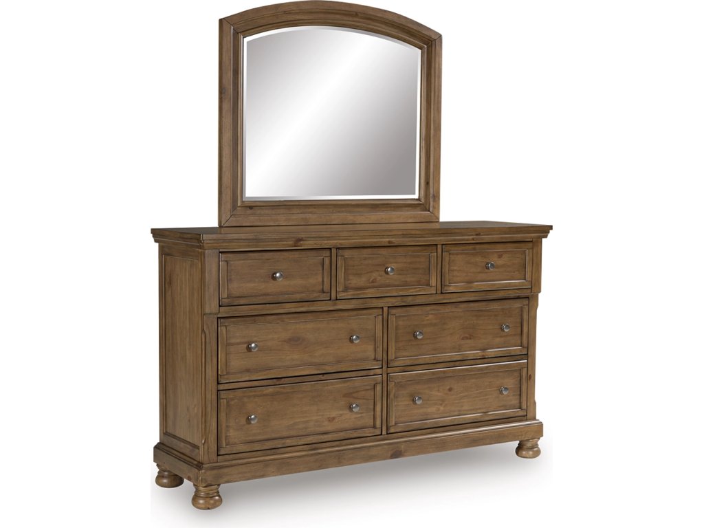 Feddinger Dresser and Mirror - main image