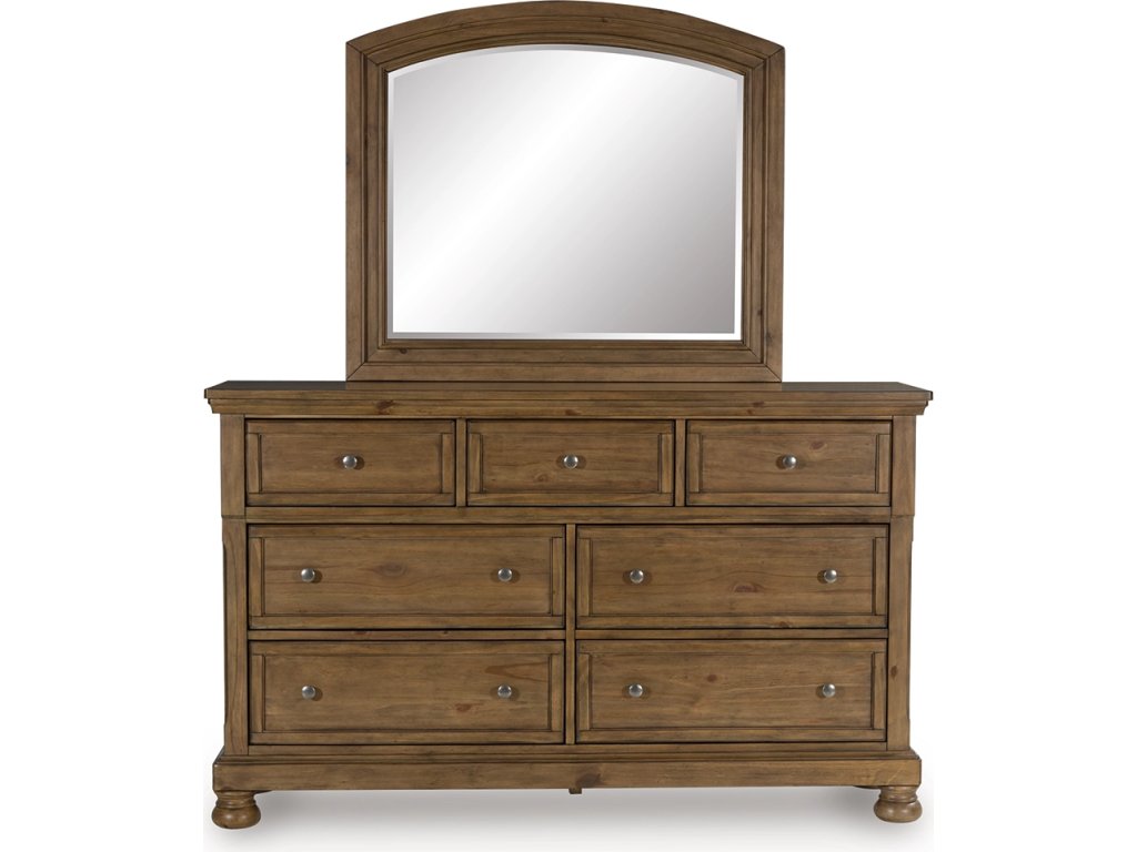 Feddinger Dresser and Mirror - image 2