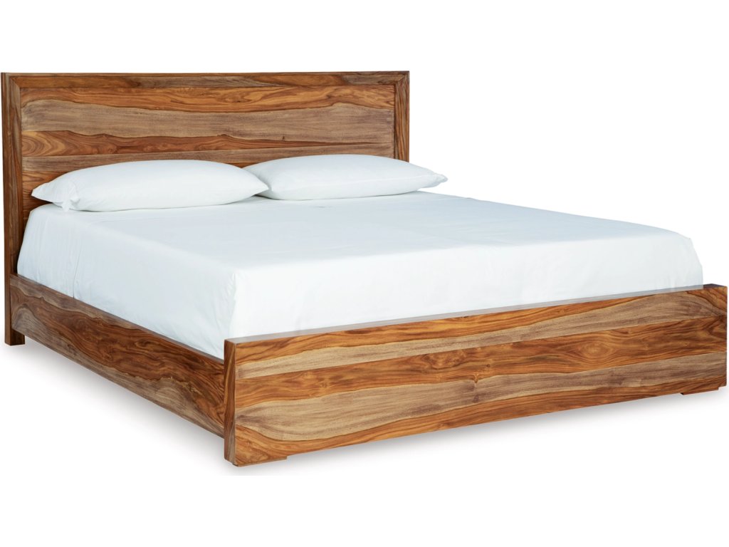 Dressonni King Panel Bed, Dresser and Mirror - image 4