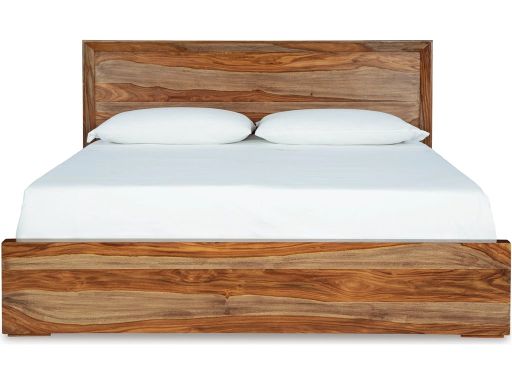 Dressonni King Panel Bed, Dresser and Mirror - image 3