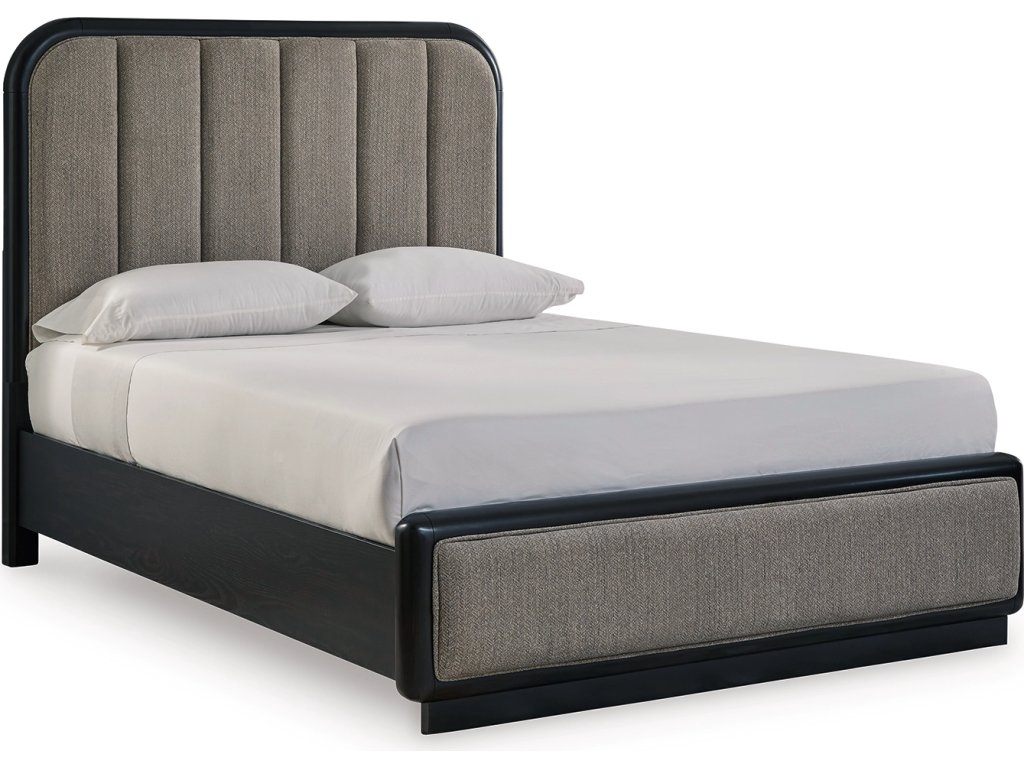 Rowanbeck Queen Upholstered Panel Bed - main image