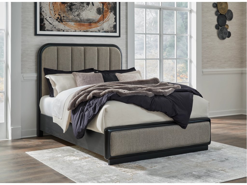 Rowanbeck Queen Upholstered Panel Bed - image 1