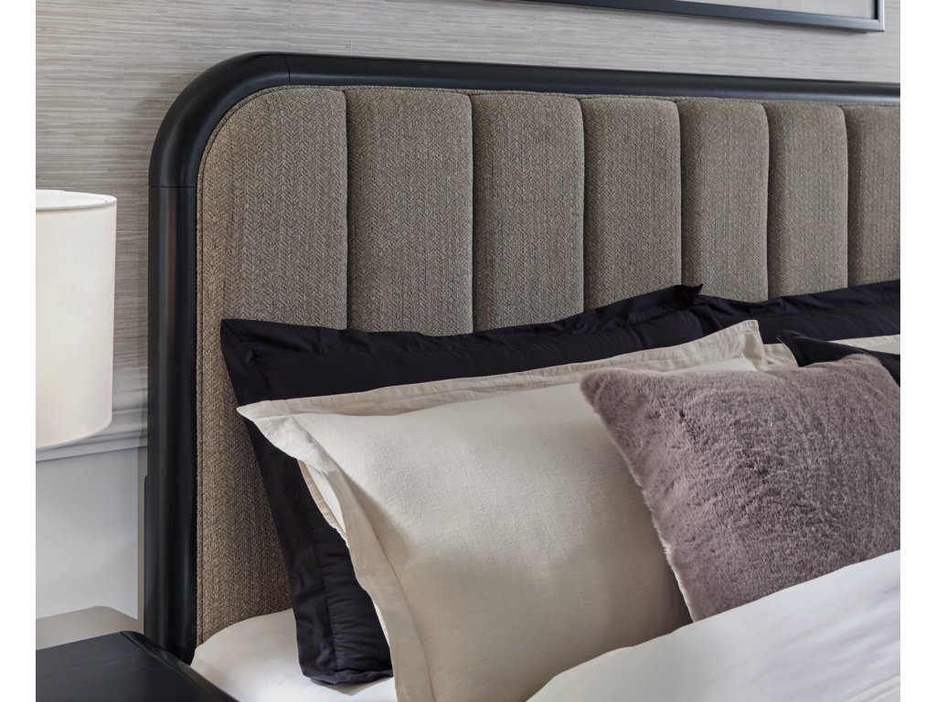 Rowanbeck King Upholstered Panel Bed - image 5