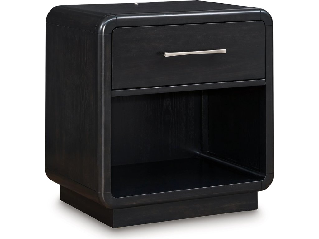 Rowanbeck King Panel Bed, Dresser, Mirror, Chest and Nightstand - image 13