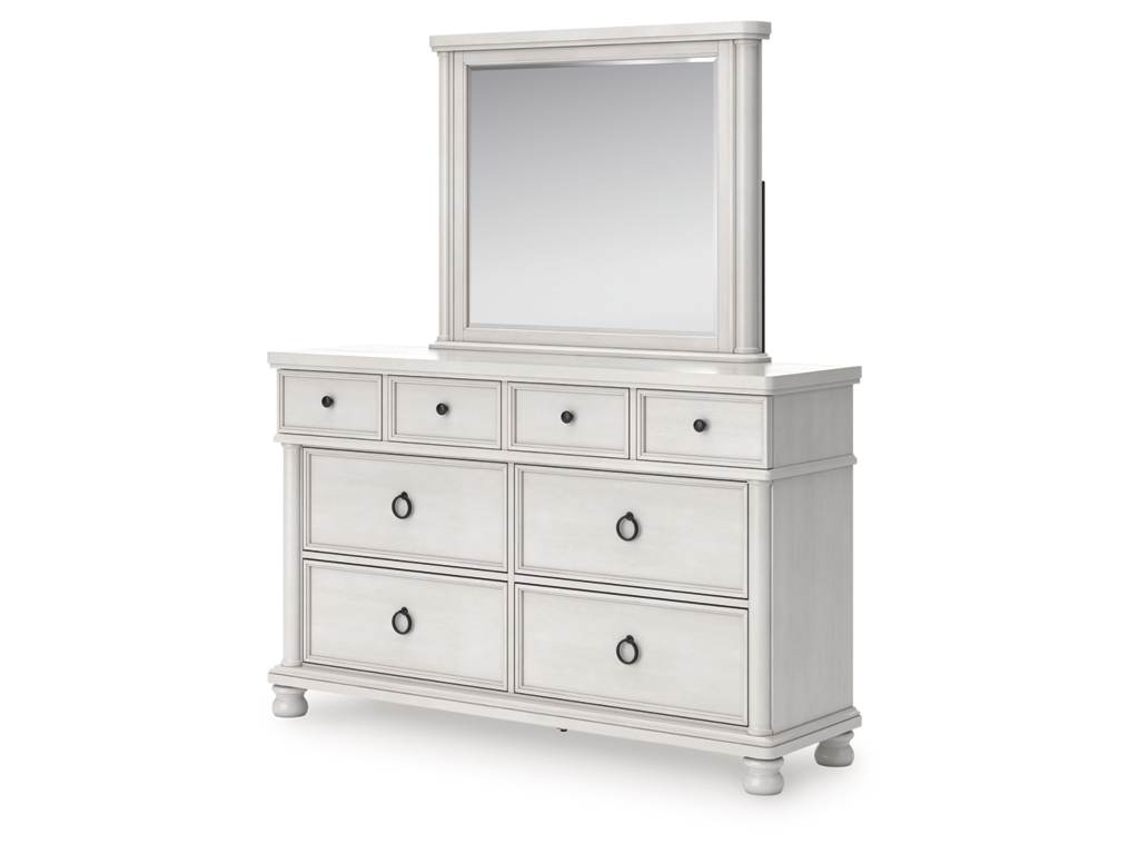 Rowlenstown Queen Poster Bed, Dresser and Mirror - image 7