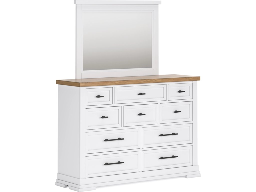 Ashbryn Dresser and Mirror - main image