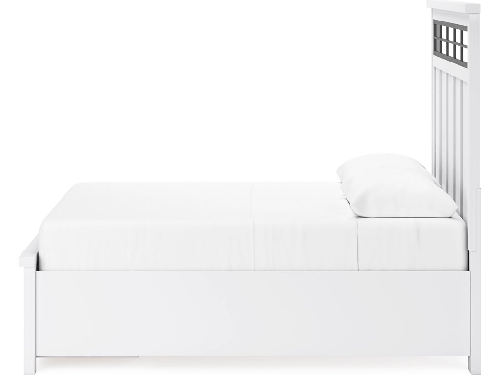 Ashbryn Queen Panel Storage Bed, Dresser and Mirror - image 12
