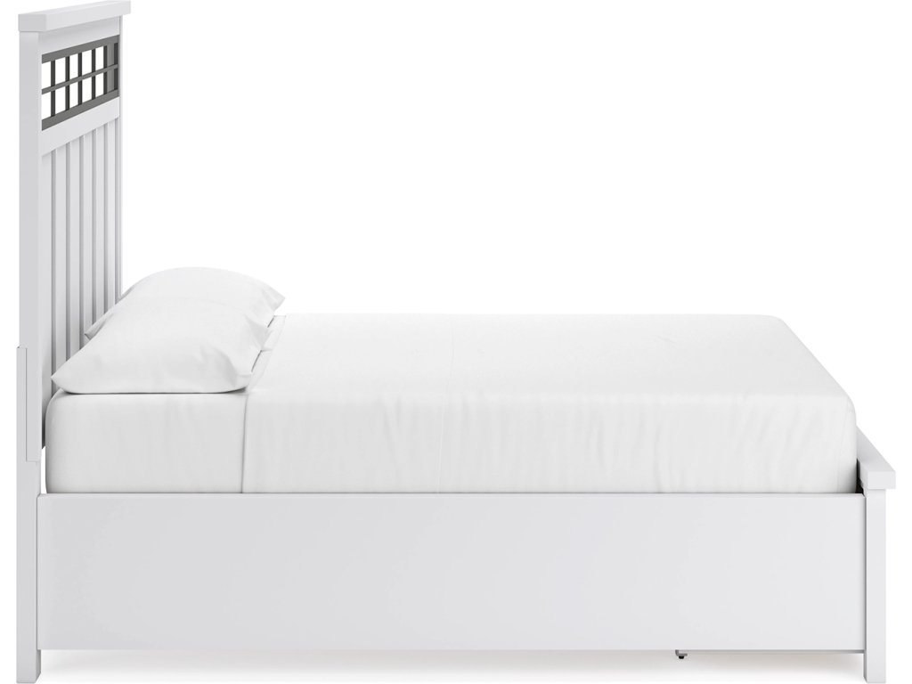 Ashbryn California King Panel Storage Bed, Dresser and Mirror - image 13