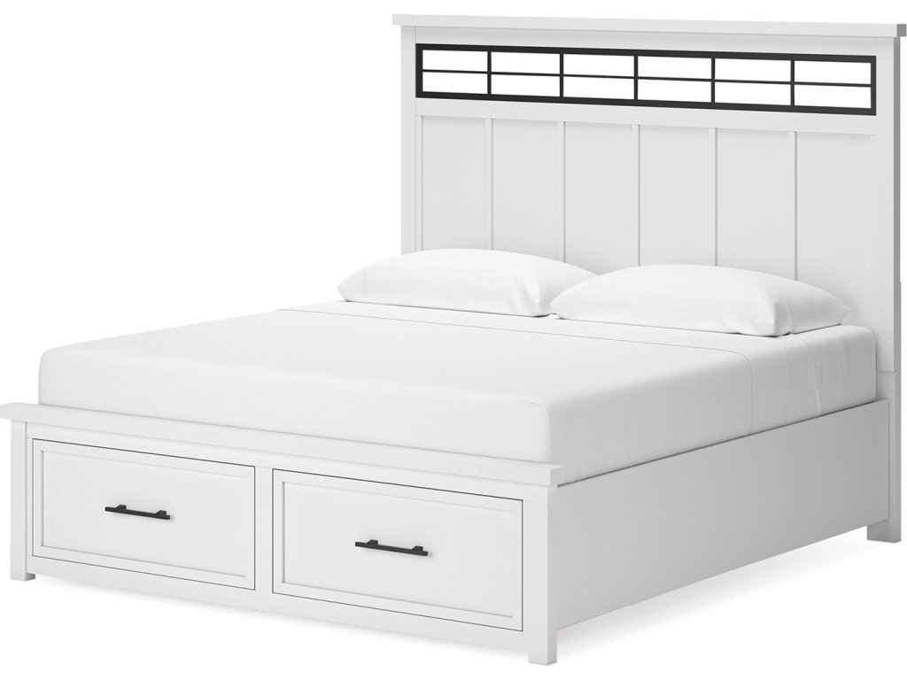 Ashbryn King Panel Bed, Dresser, Mirror and 2 Nightstands - image 14