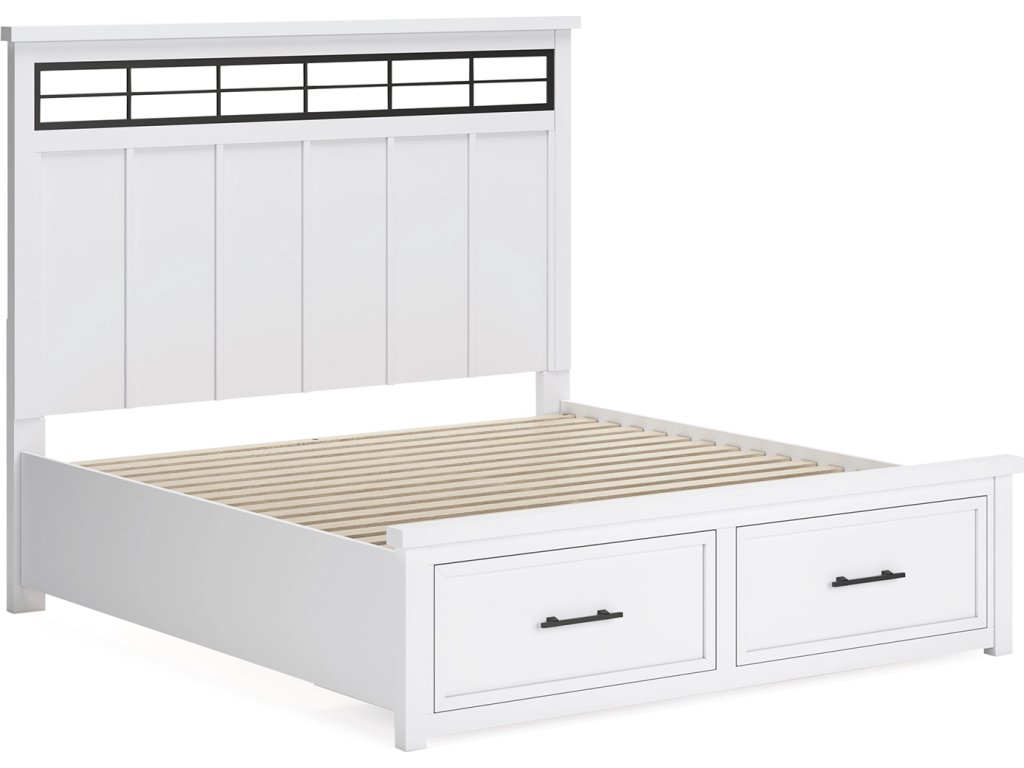 Ashbryn King Panel Bed, Dresser, Mirror and 2 Nightstands - image 10