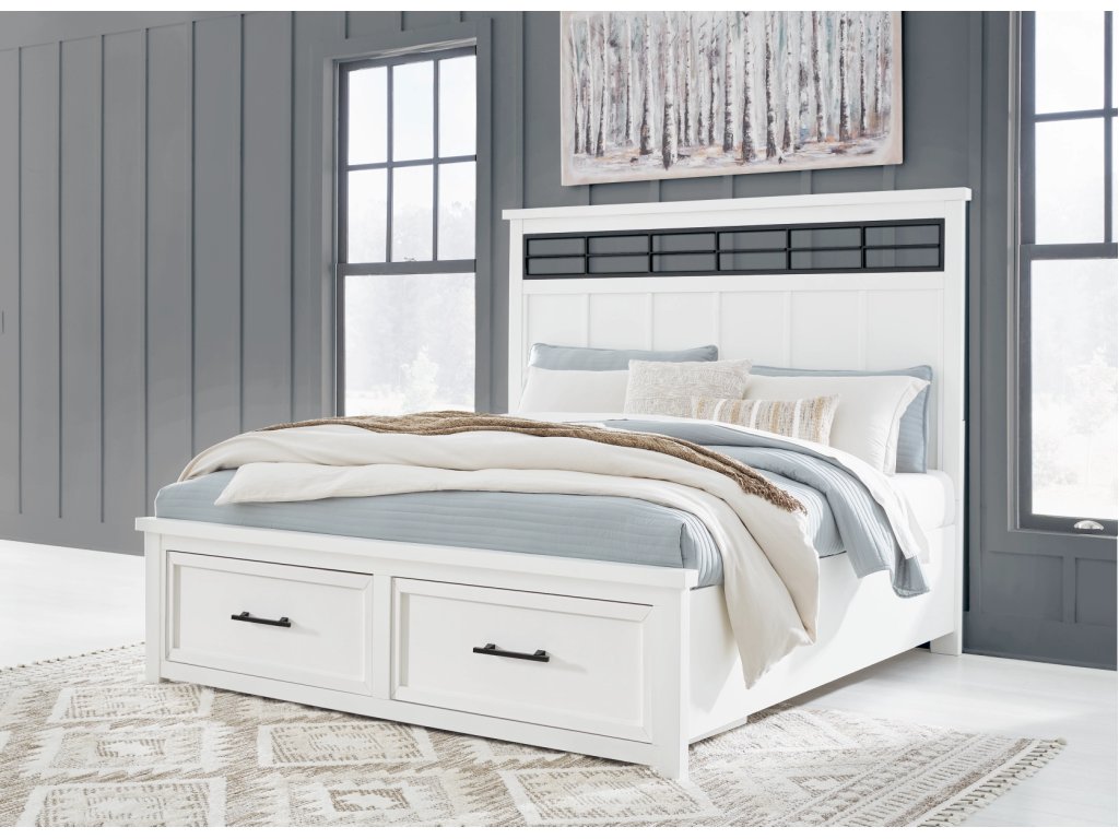 Ashbryn King Panel Bed, Dresser, Mirror and 2 Nightstands - image 23