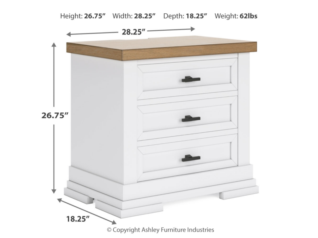 Ashbryn Queen Panel Storage Bed, Dresser, Mirror and 2 Nightstands - image 22