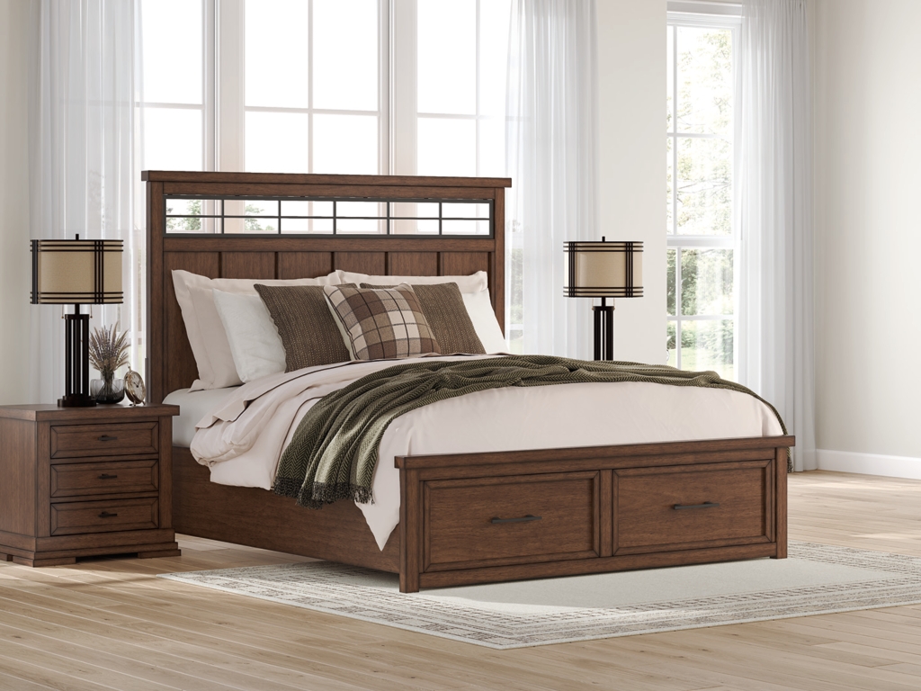 Taffenbrook King Panel Storage Bed - image 1