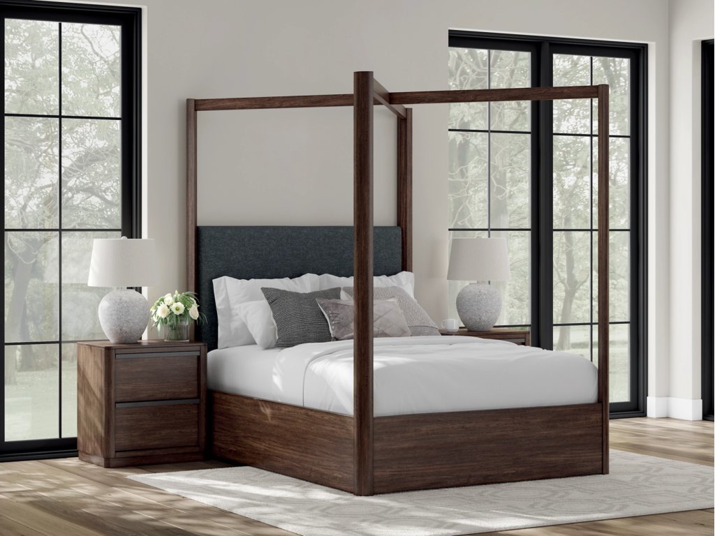 Dilenno Queen Canopy Bed - image 1