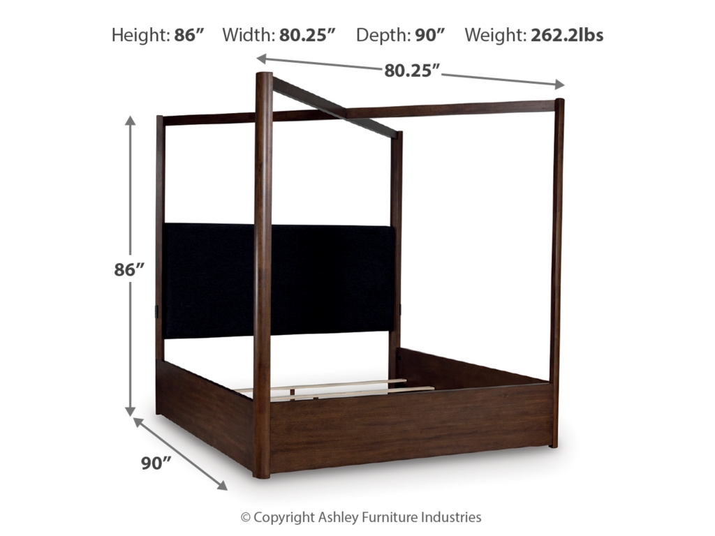 Dilenno California King Canopy Bed - image 3