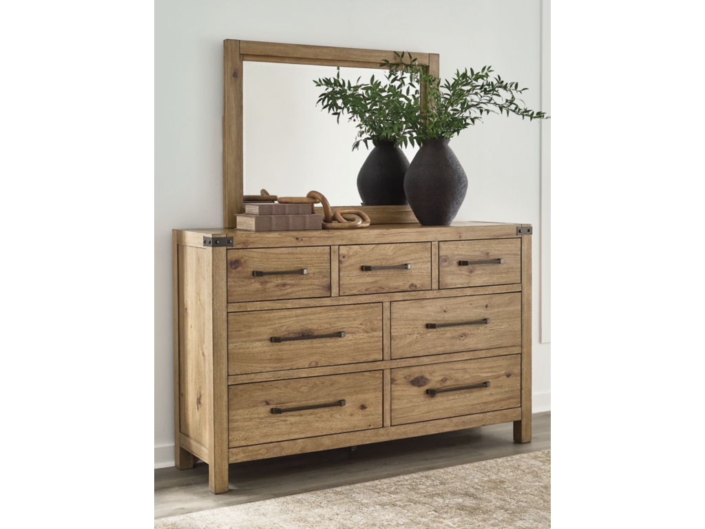 Ridgester Dresser and Mirror - image 1