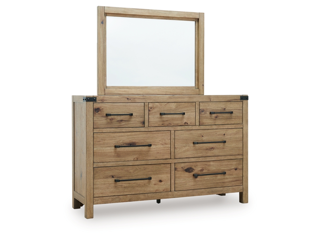 Ridgester Dresser and Mirror - main image