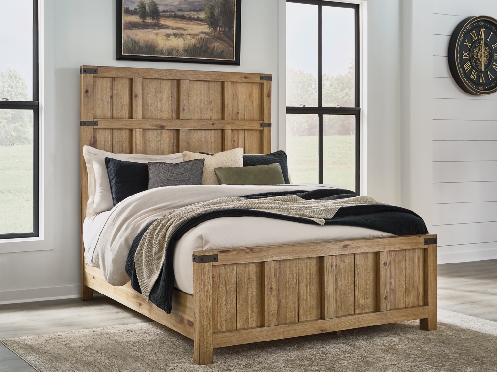 Ridgester Queen Panel Bed - image 1