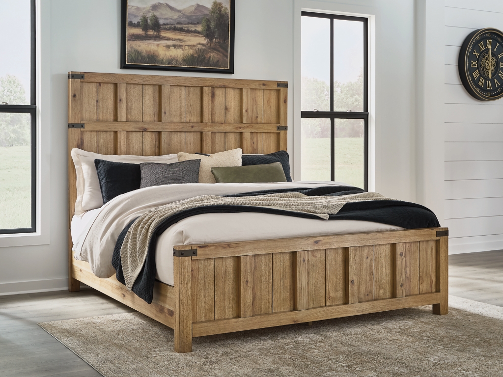 Ridgester King Panel Bed - image 1