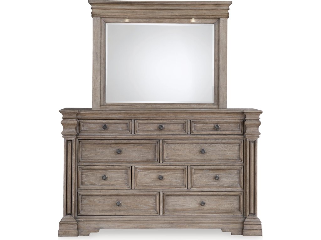Blairhurst Queen Panel Bed, Dresser, Mirror and 2 Nightstands - image 1