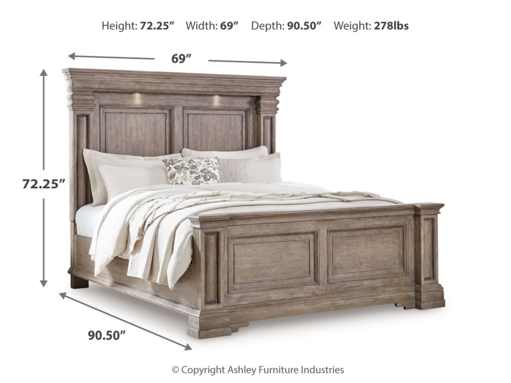 Blairhurst Queen Panel Bed, Dresser, Mirror and 2 Nightstands - image 3