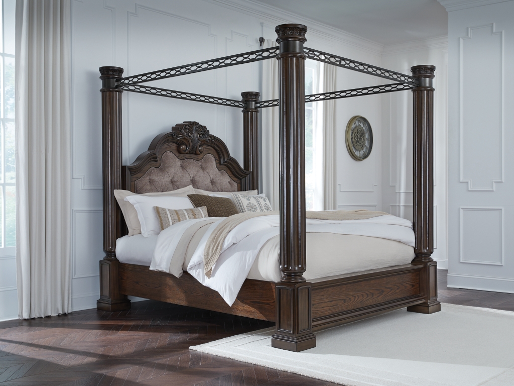 Maylee Queen Canopy Bed - image 1