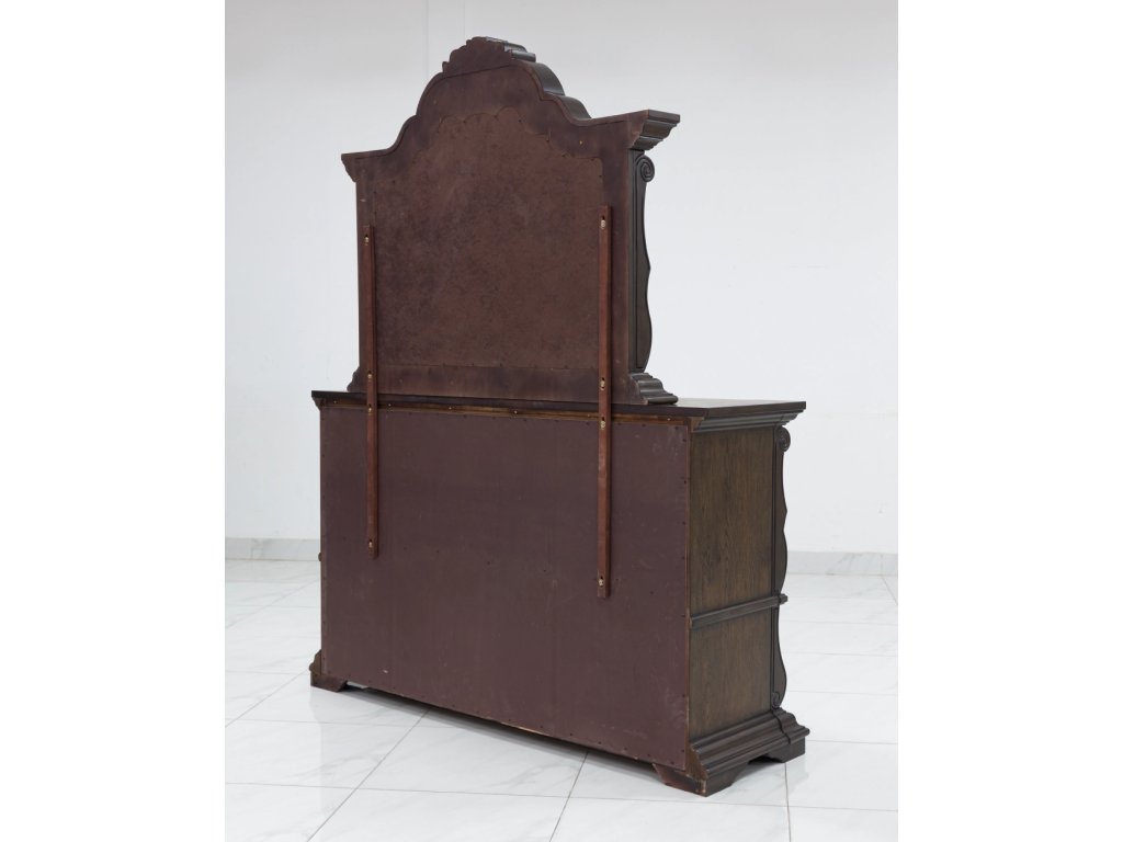 Maylee King Upholstered Bed, Dresser, Mirror, Chest and 2 Nightstands - image 5