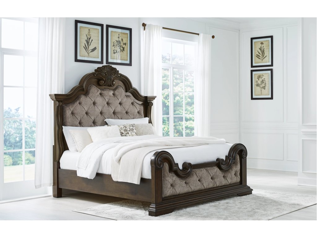 Maylee California King Upholstered Bed - image 1